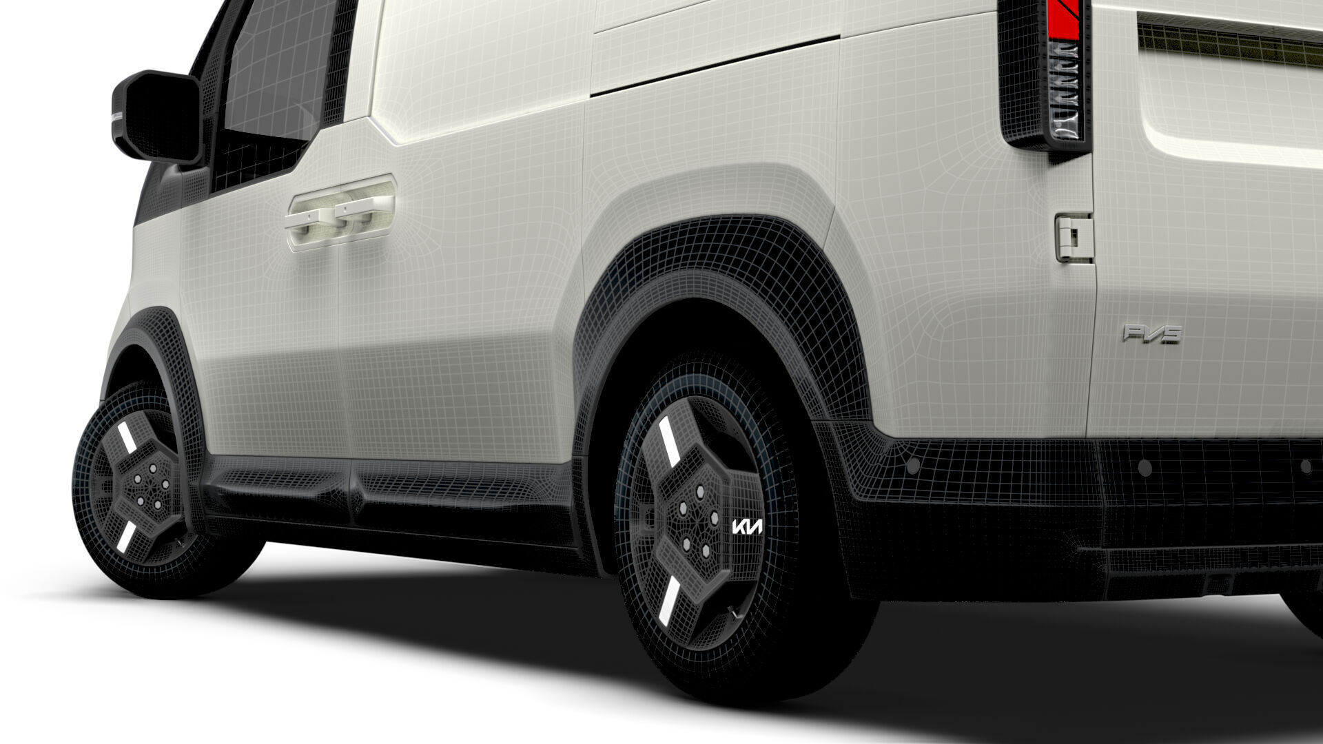 KIA PV5 cargo L2H1 UKspec 2025 3D model_17