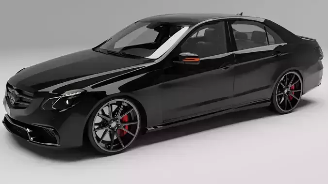 Mercedes-benz-e63 With Interior