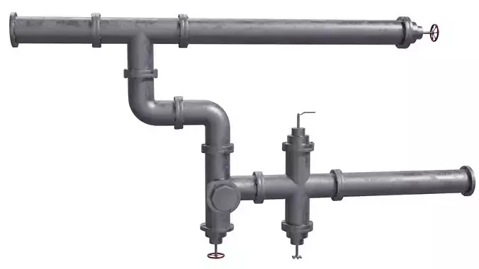 Industrial Pipes Set