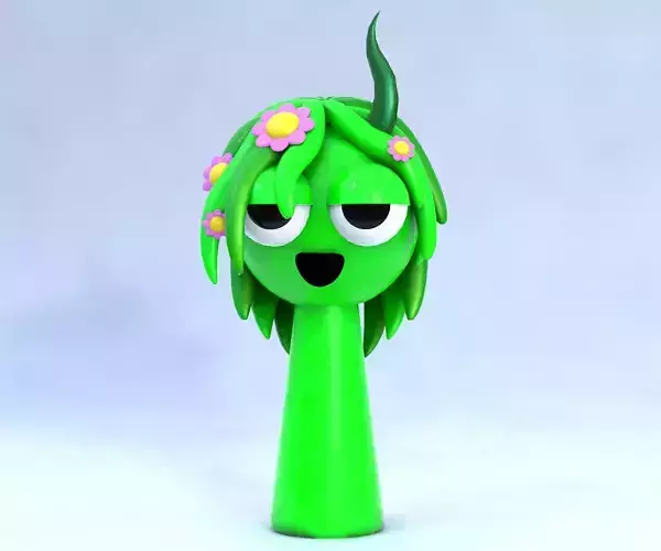 Vineria Sprunki Incredibox 3D Character Model