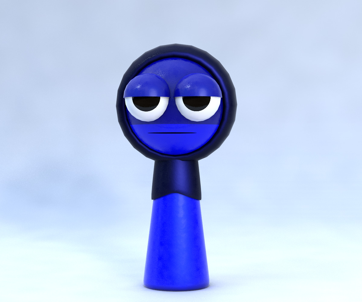 Sprunki RTX Incredibox 3D Character Model Pack Low-poly 3D model_27