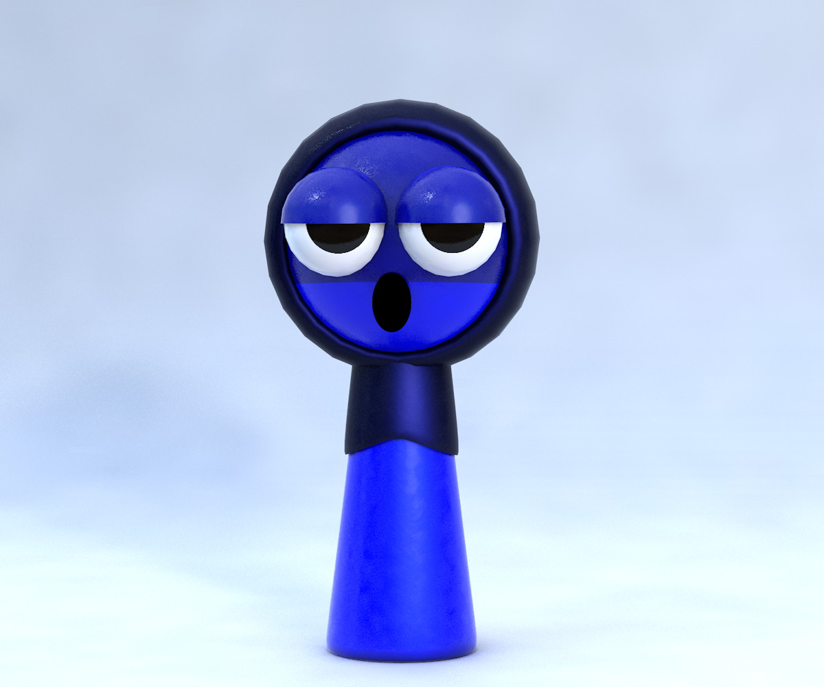 Sprunki RTX Incredibox 3D Character Model Pack Low-poly 3D model_30