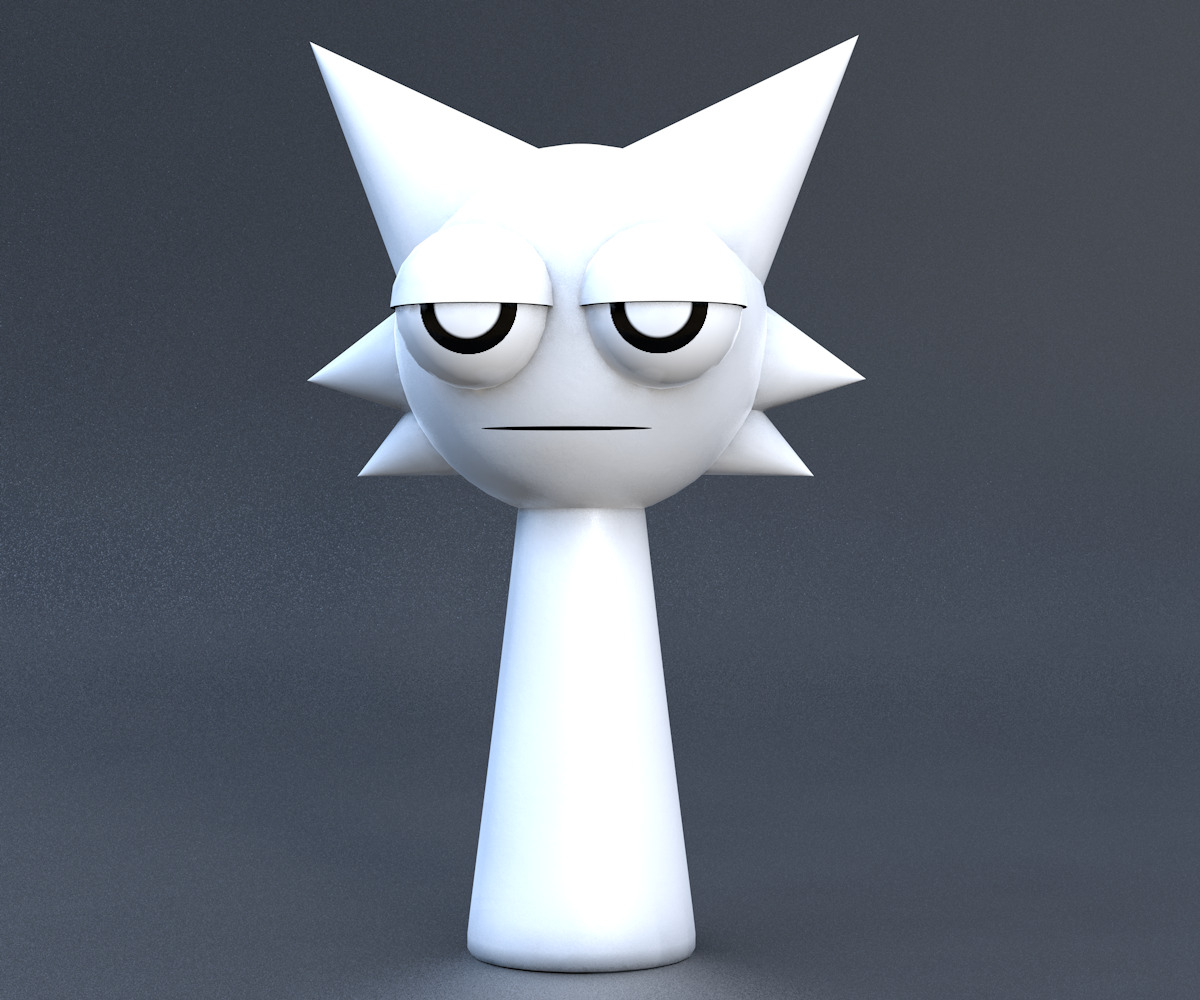 Sprunki RTX Incredibox 3D Character Model Pack Low-poly 3D model_75