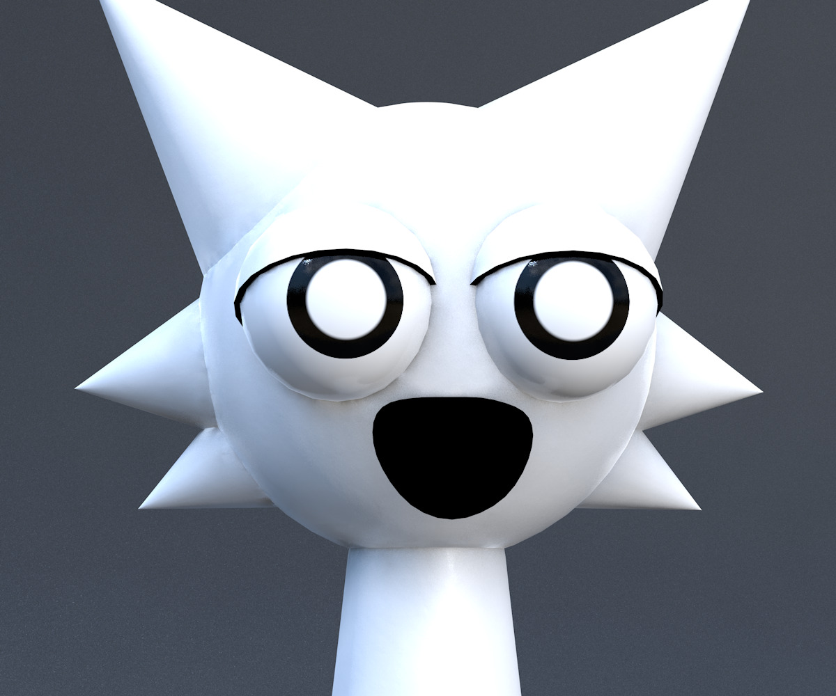 Sprunki RTX Incredibox 3D Character Model Pack Low-poly 3D model_76