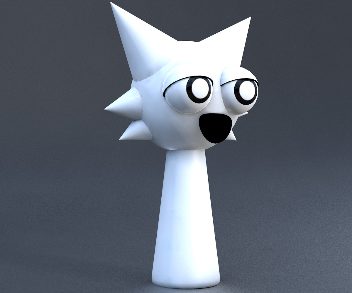 Sprunki RTX Incredibox 3D Character Model Pack Low-poly 3D model_77