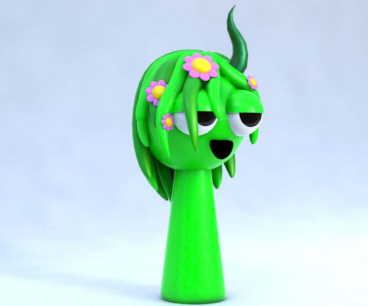 Sprunki RTX Incredibox 3D Character Model Pack Low-poly 3D model_73