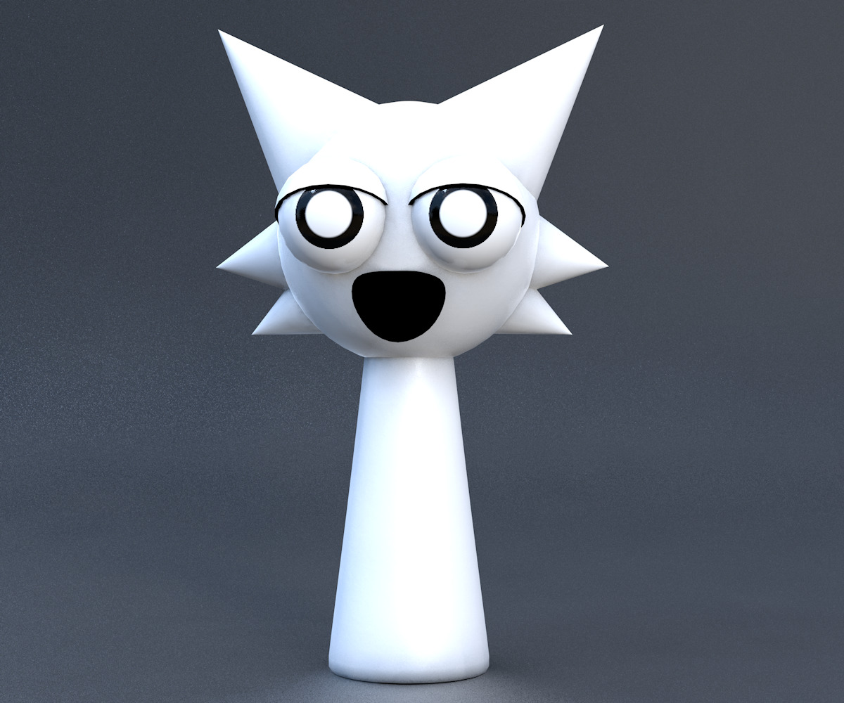 Sprunki RTX Incredibox 3D Character Model Pack Low-poly 3D model_78