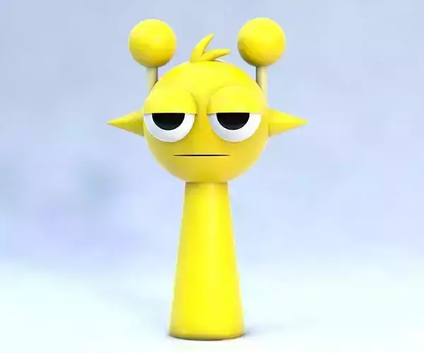 Simon Sprunki Incredibox 3D Character Model