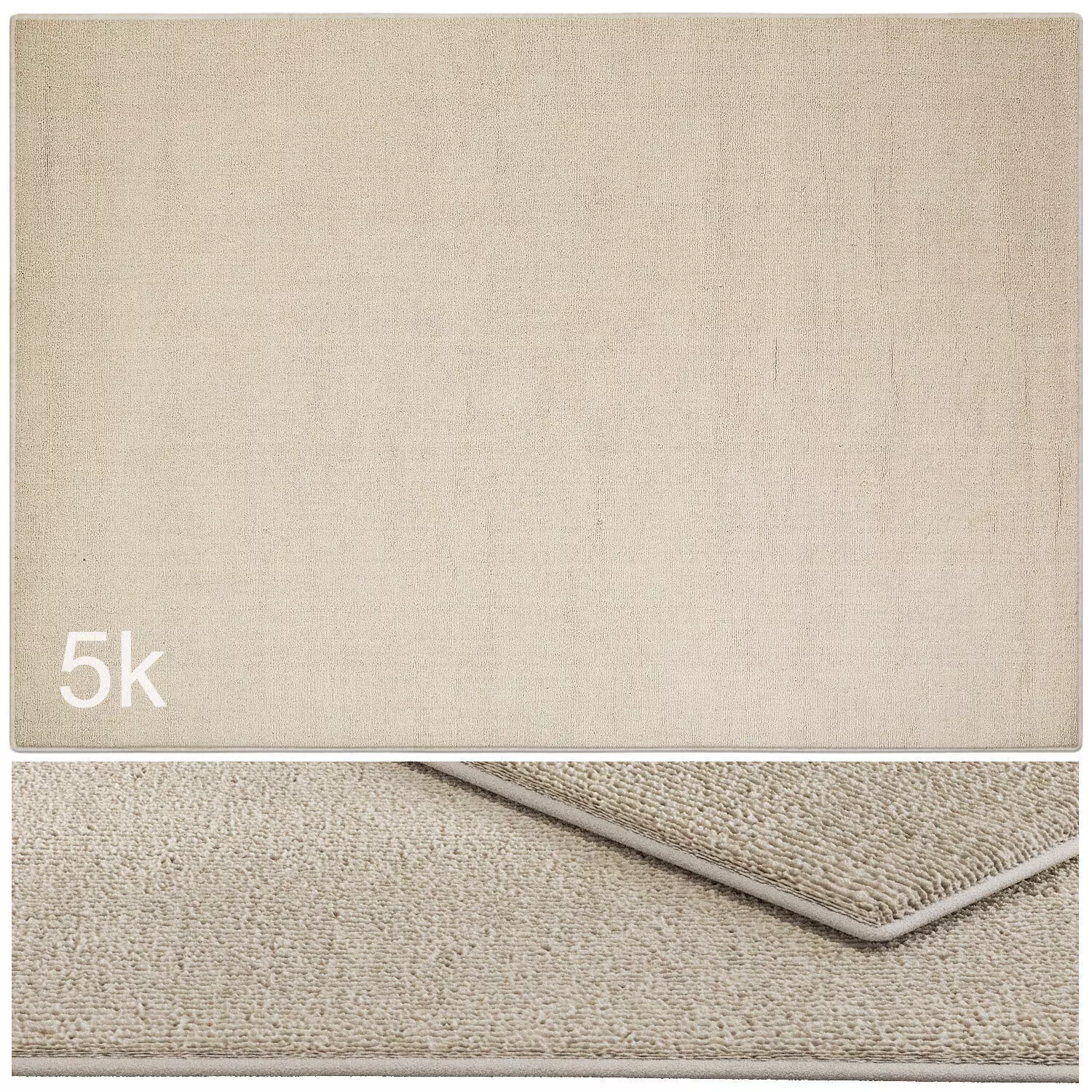 Carpet set 3191 - Hand Knotted Rug - 5k 3D model_0