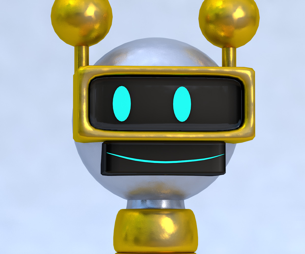 FunBot Sprunki Incredibox 3D Character Model 3D model_1