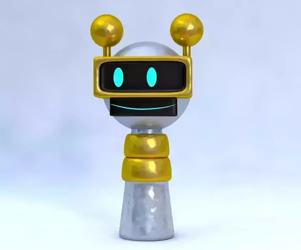 FunBot Sprunki Incredibox 3D Character Model