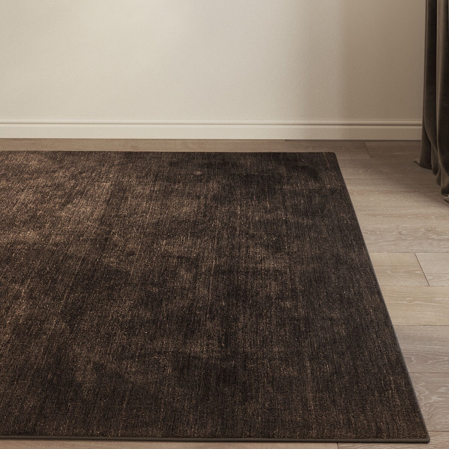 Carpet set 3129 - Wool Brown Rug - 4k 3D model_1