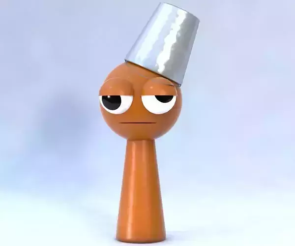 Brud Sprunki Incredibox 3D Character Model