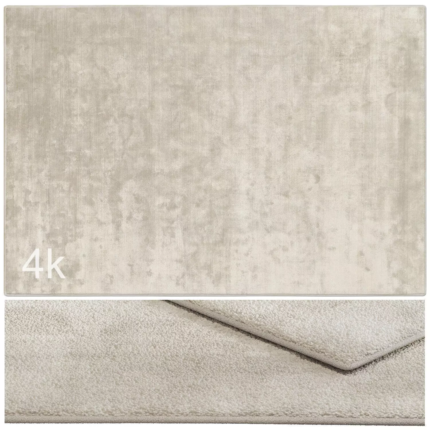 Carpet set 3111 - Wool Rug - 4k 3D model