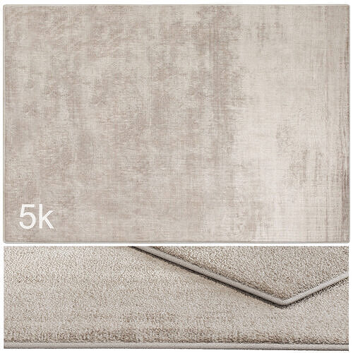 Carpet set 3110 - Wool Rug - 5k 3D model
