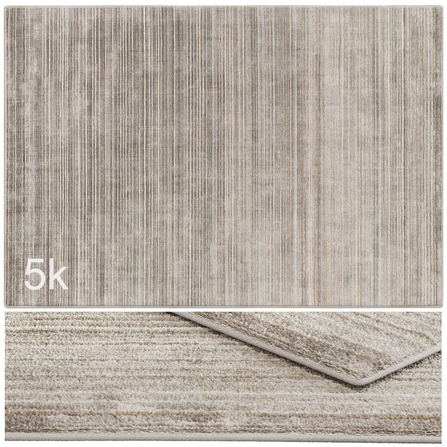 Carpet set 9127 - Wool Rug - 5k 3D model_0