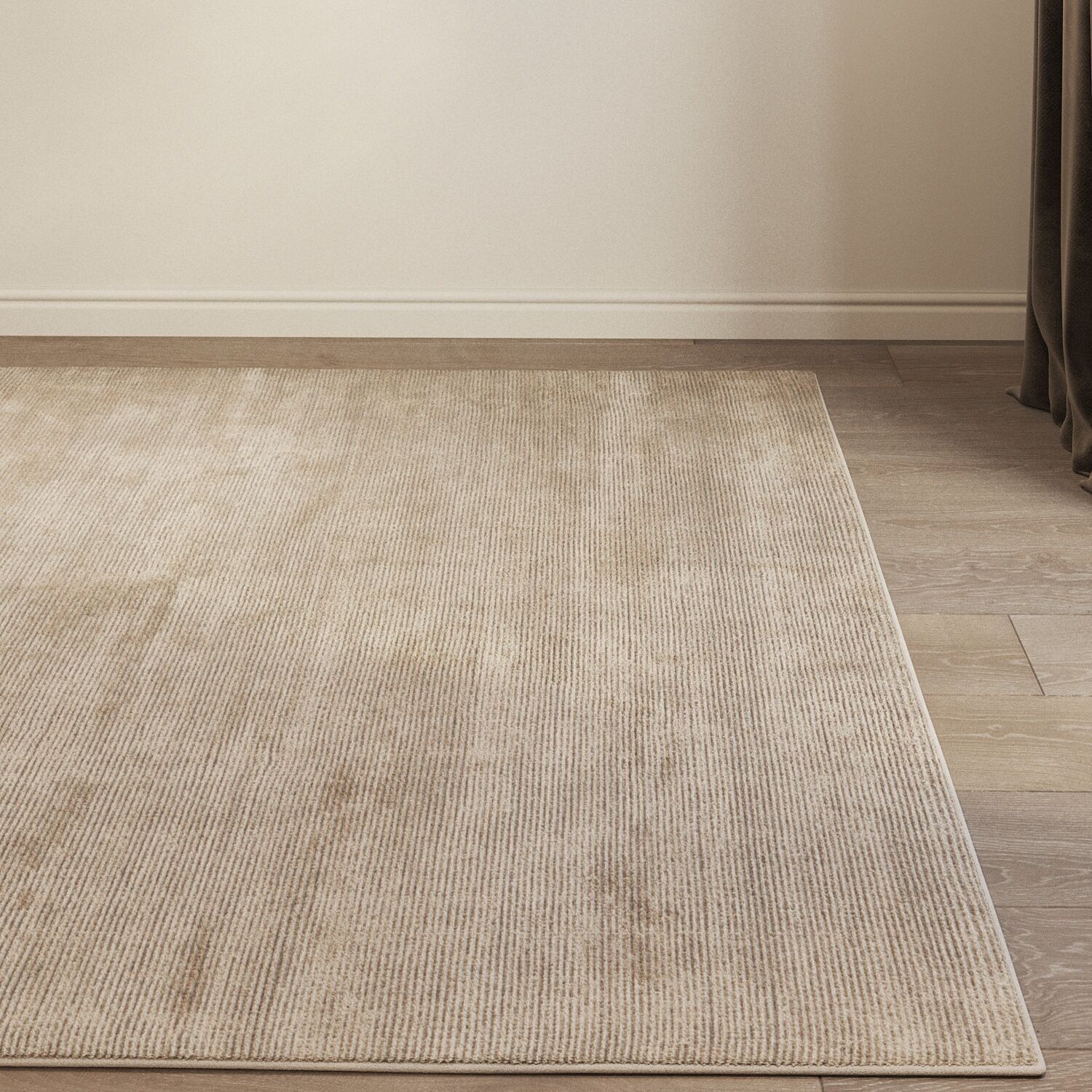 Carpet set 9101 - Wool Beige Rug - 4k 3D model_1