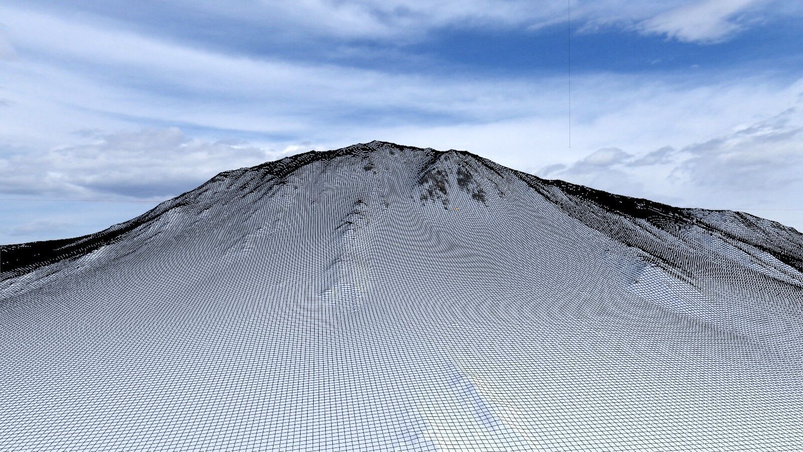 Snow Mountain 02 Low-poly 3D model_9