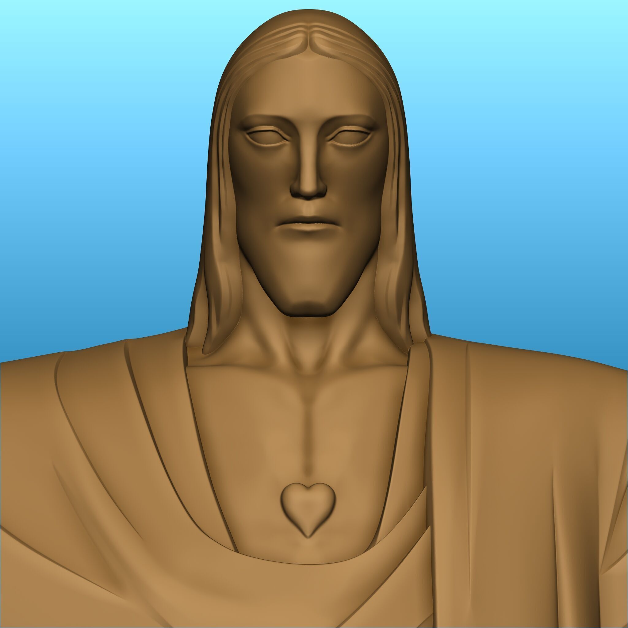 Cristo Redentor 3D print model_5