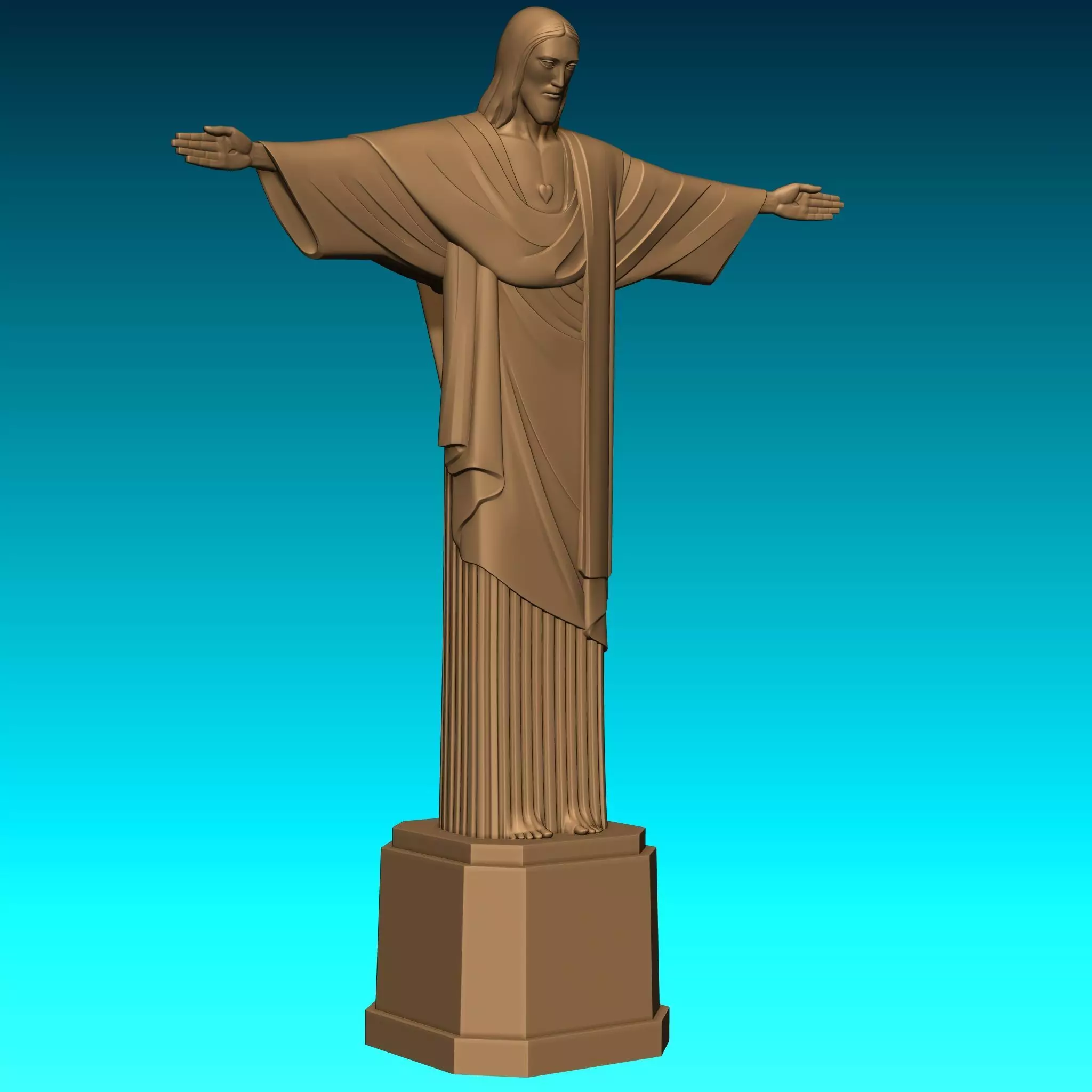 Cristo Redentor 3D print model_0