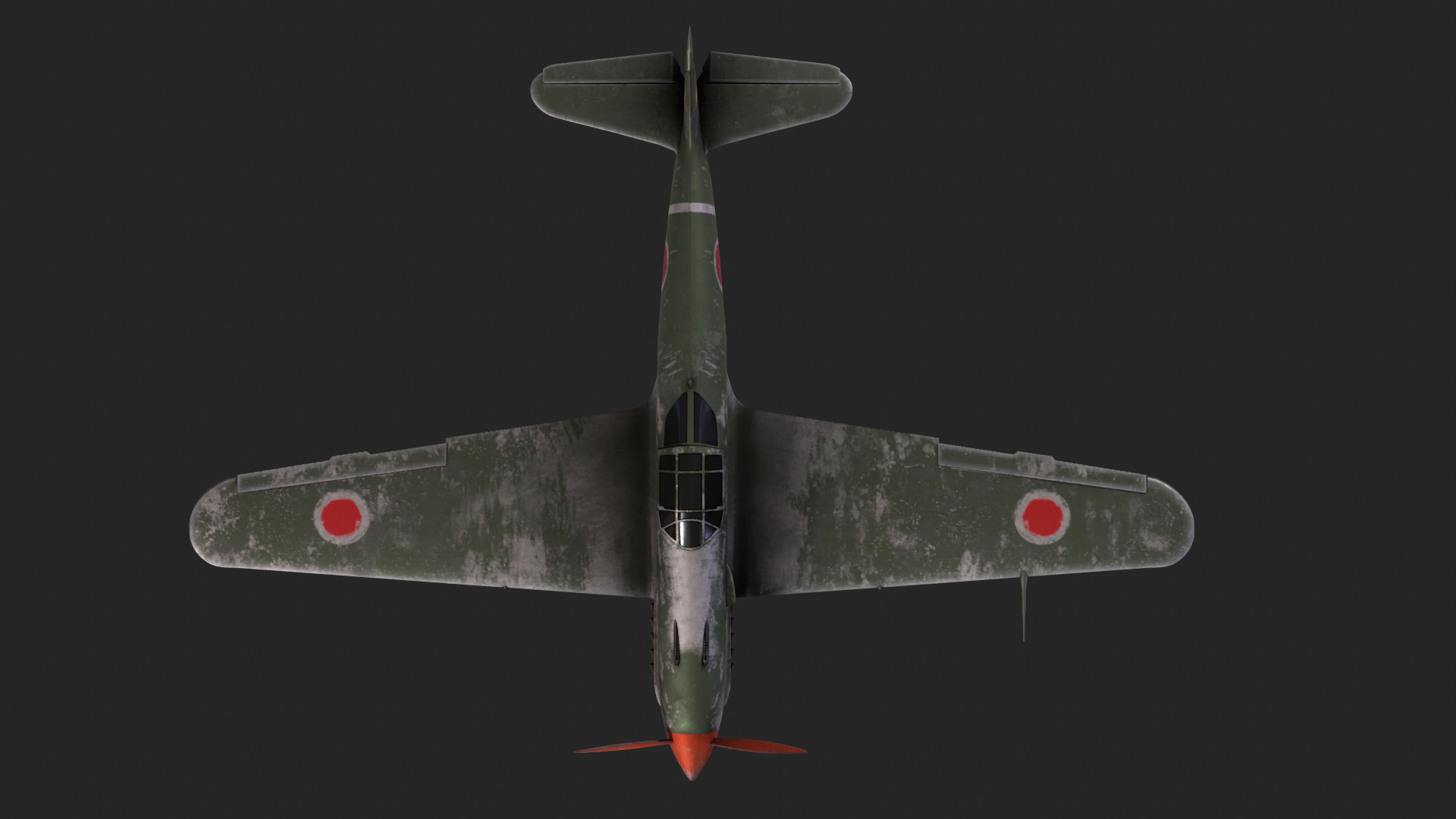 Kawasaki Ki-61-I 3D Model 3D model_8