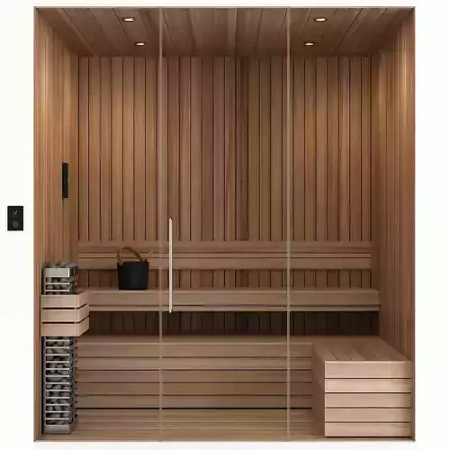 Sauna with electric heater Wi-Fi