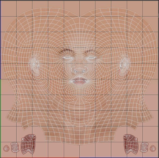 Bella Ramsey Character 3D Model Low-poly 3D model_14