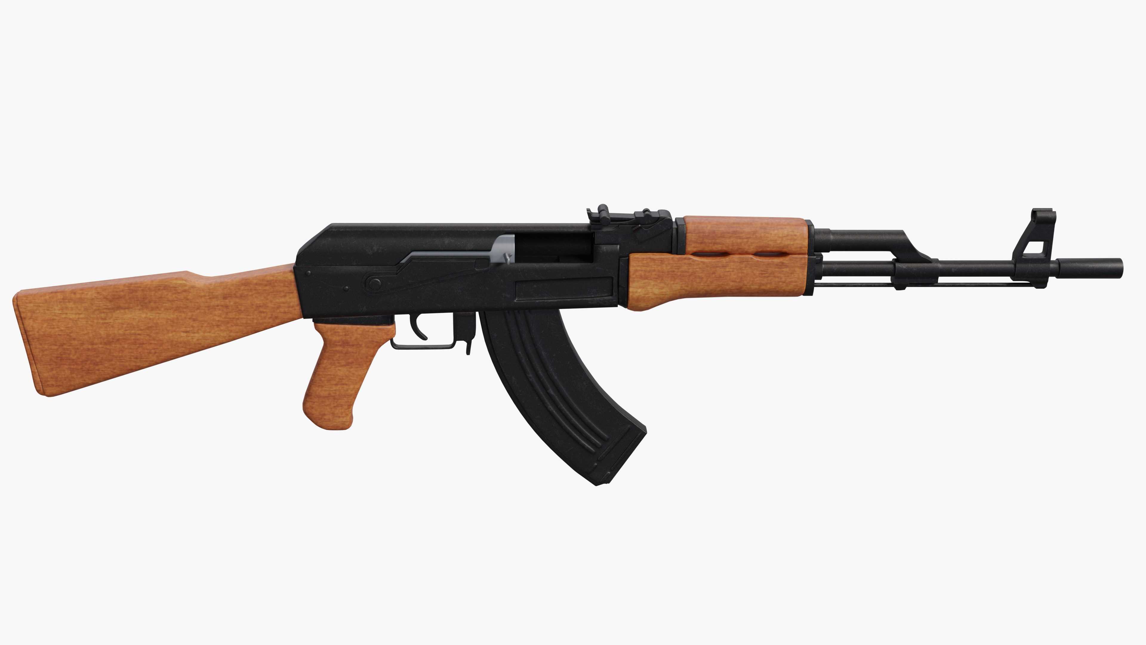 AK-47 3D model_2