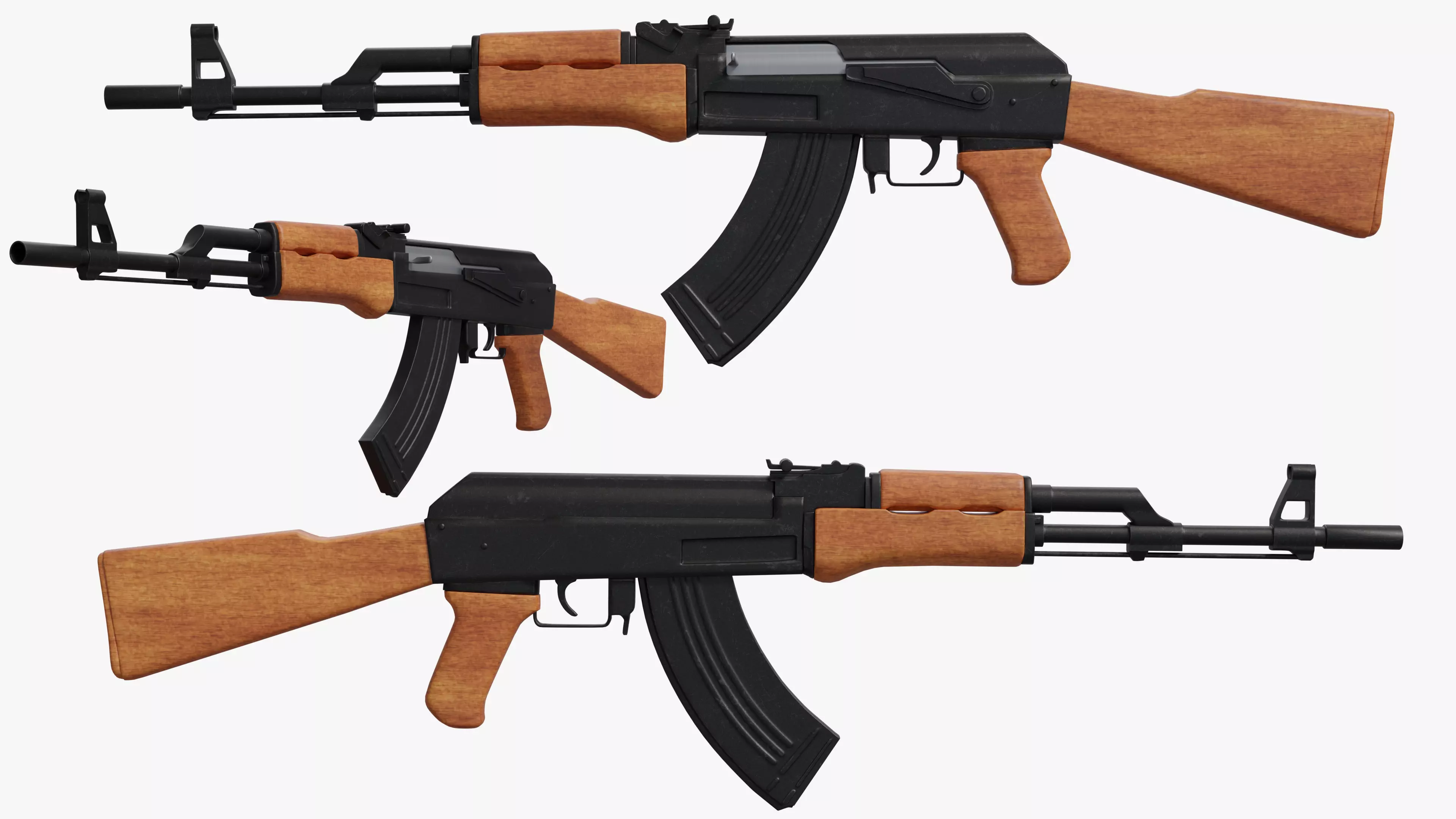 AK-47 3D model_0