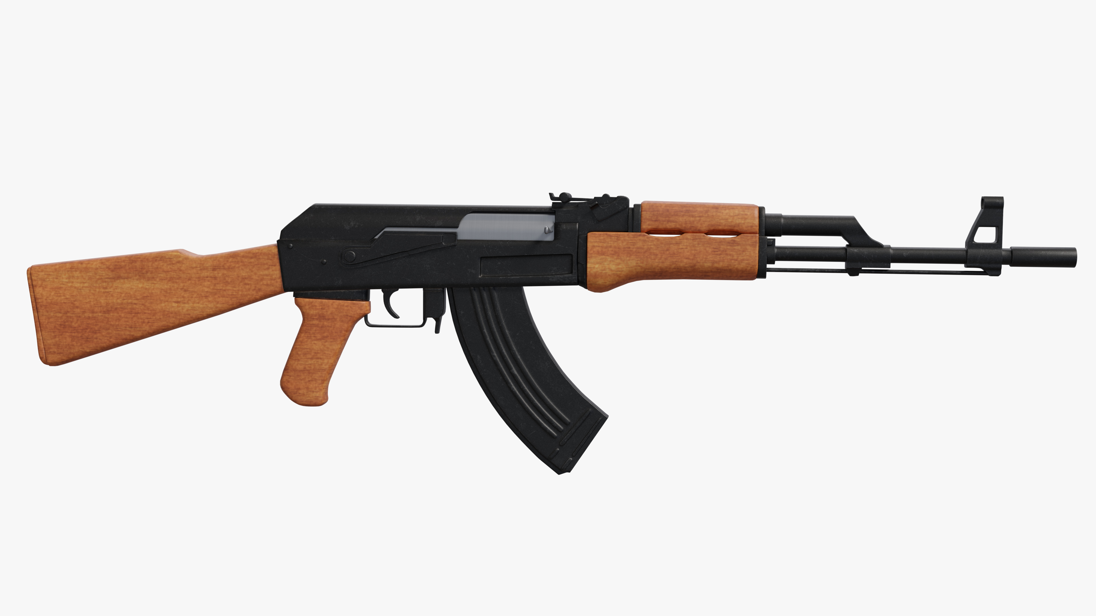 AK-47 3D model_3
