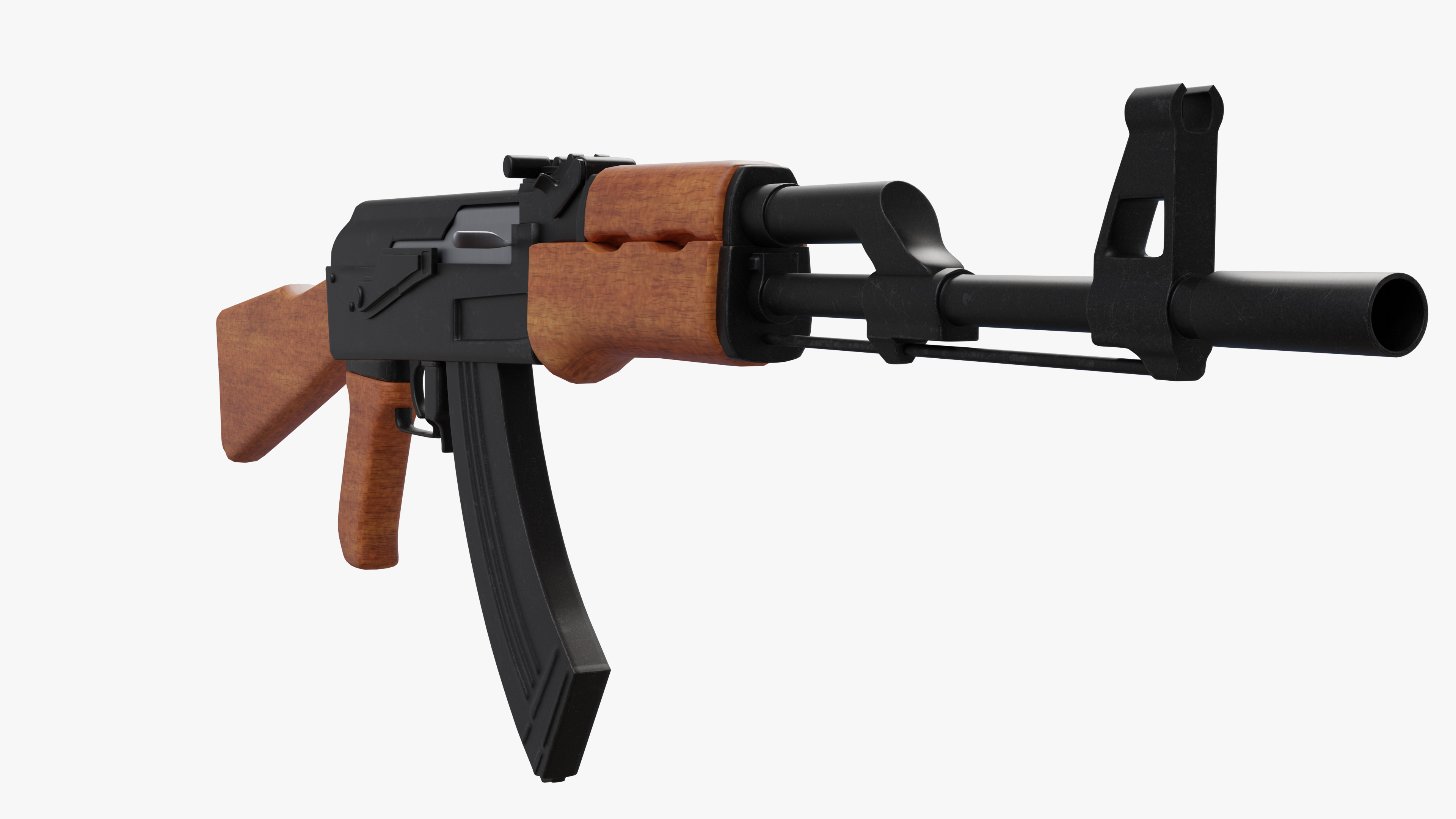 AK-47 3D model_4