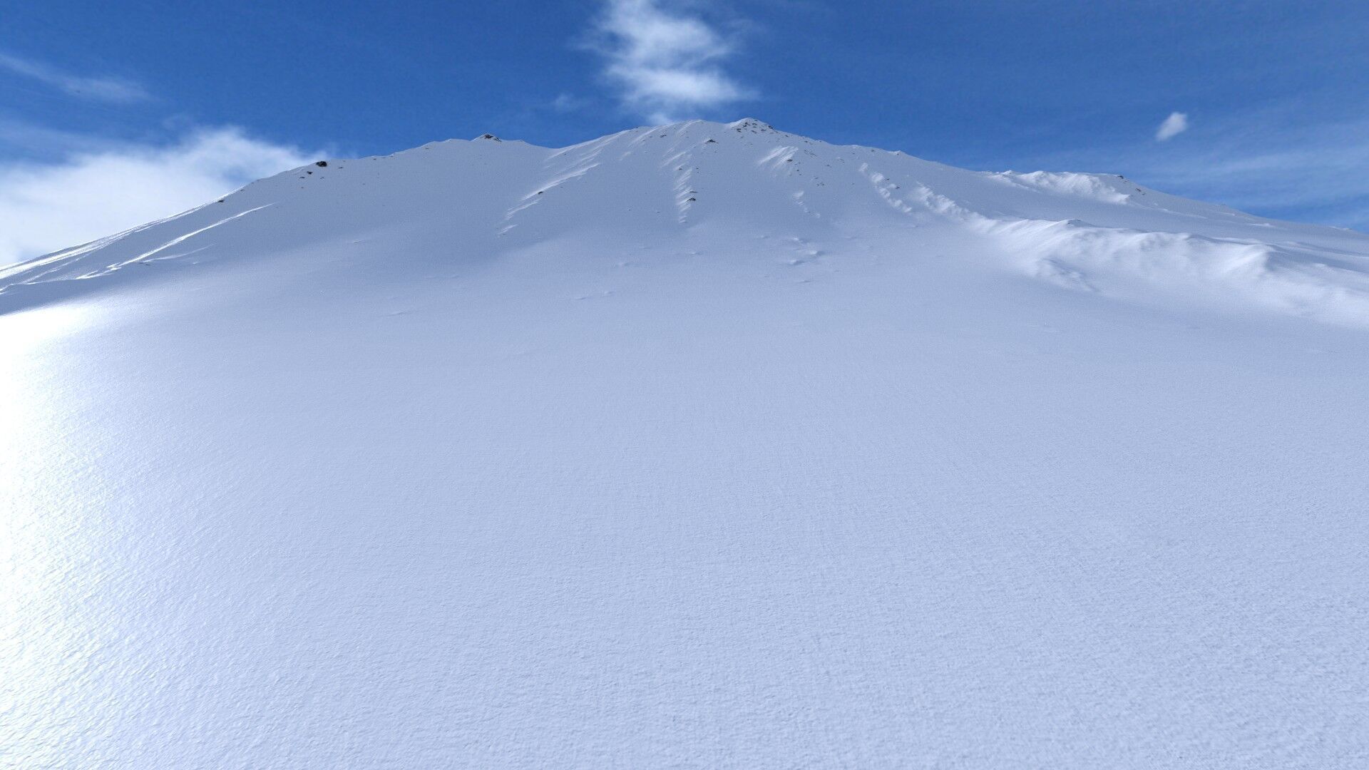 Snow Mountain 03 Low-poly 3D model_1