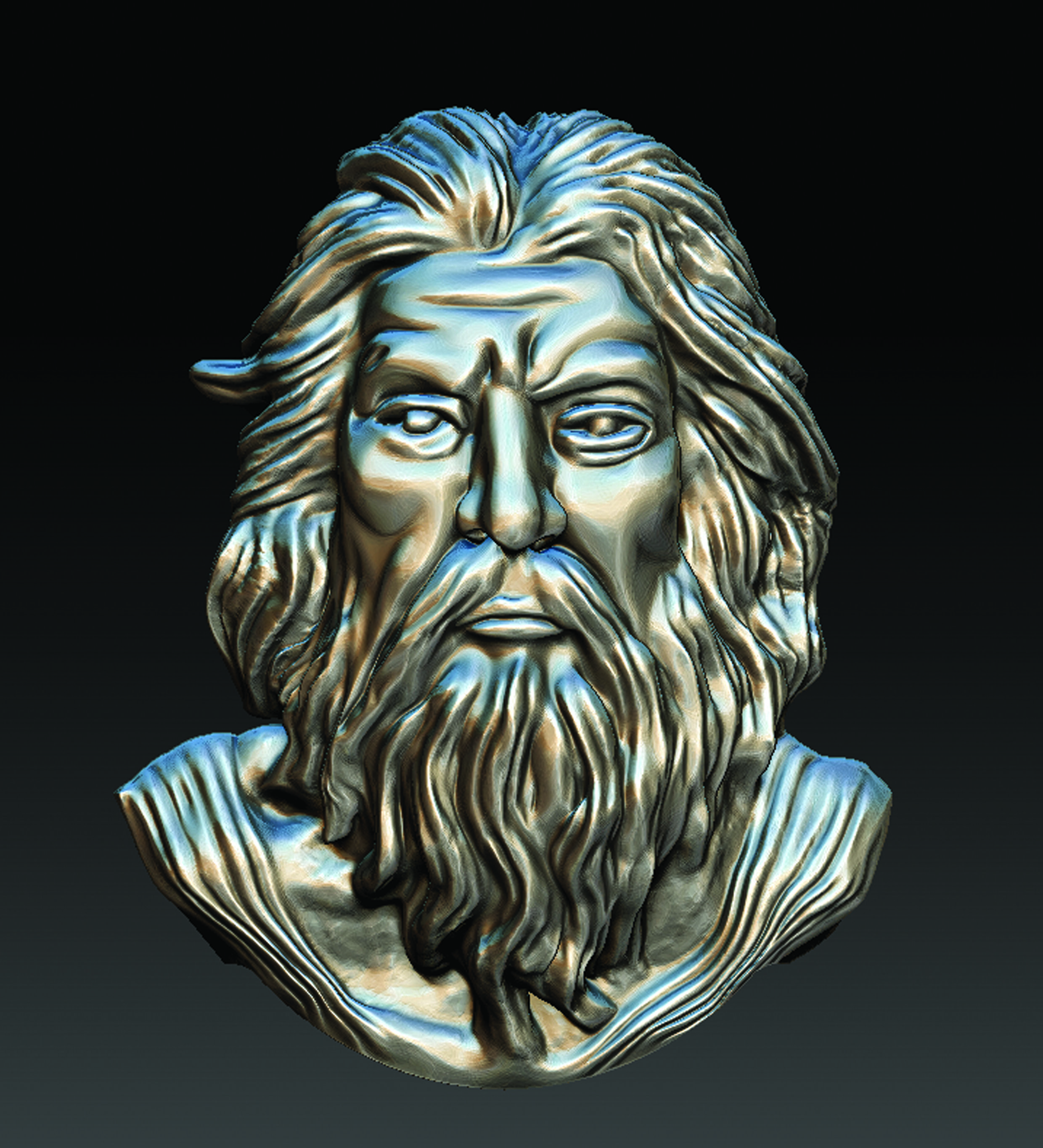 ZEUS NECKLACE  3D print model_6