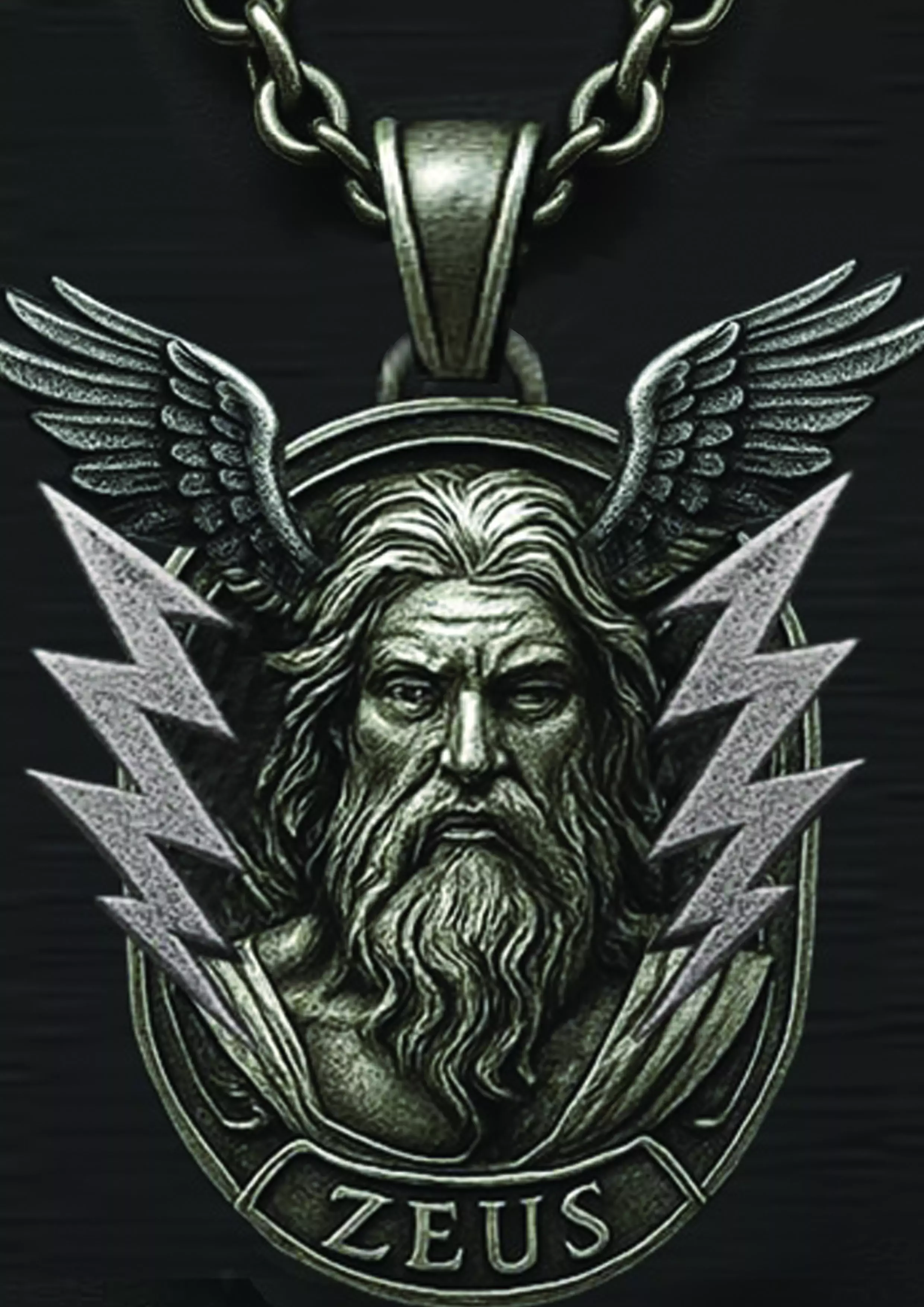 ZEUS NECKLACE  3D print model_0