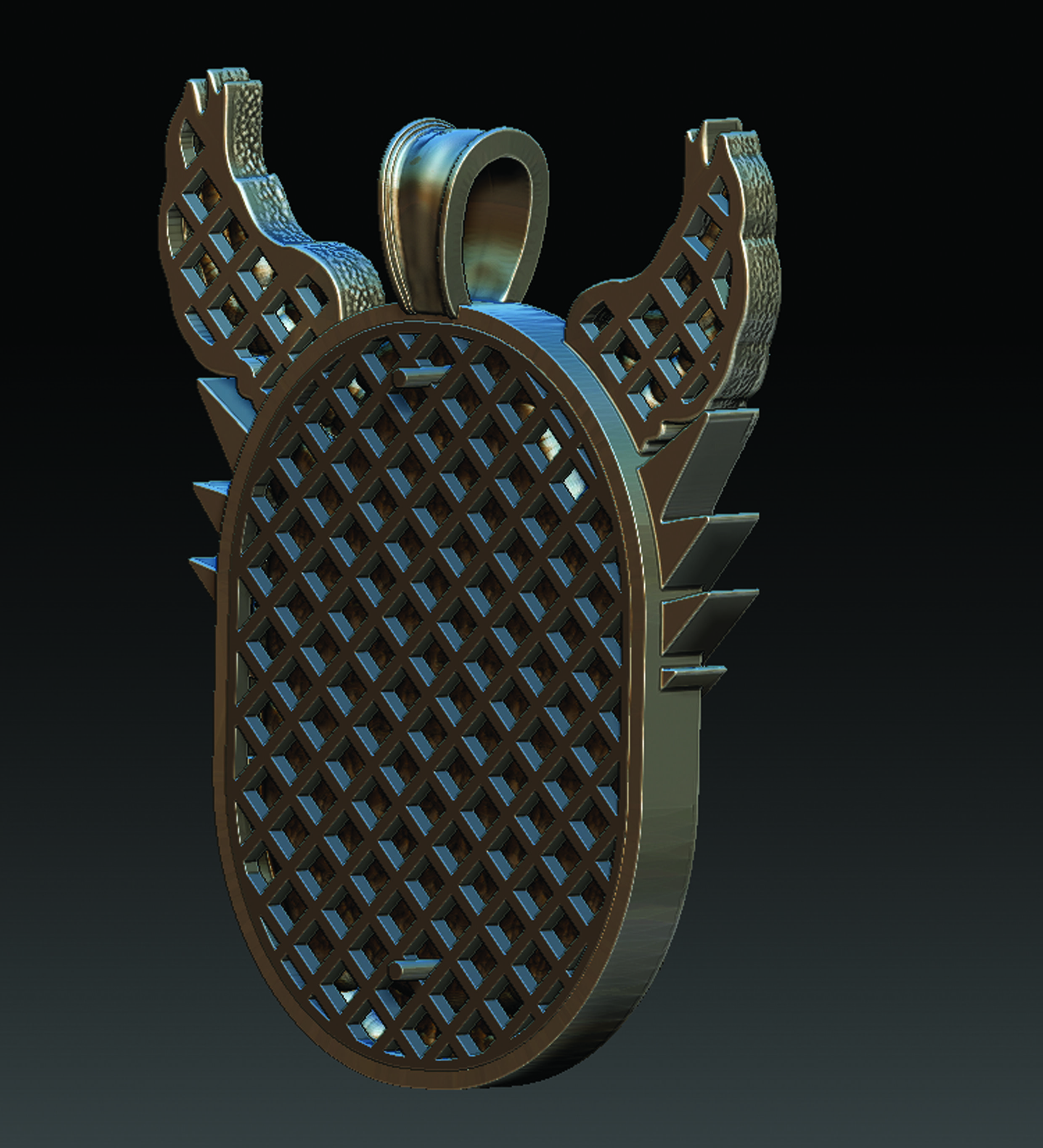 ZEUS NECKLACE  3D print model_20