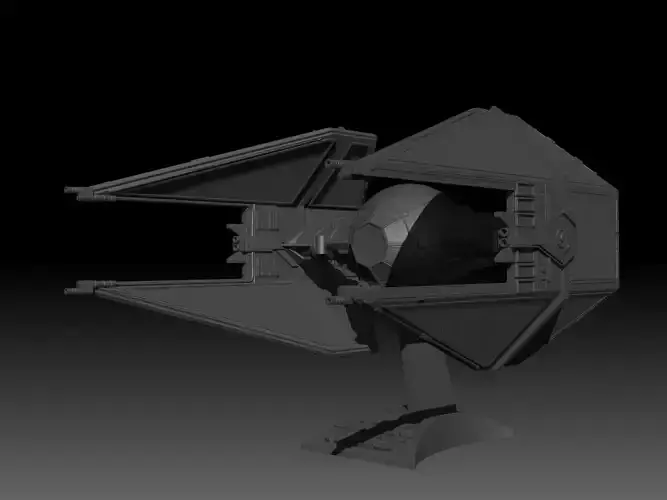 Tie Fighter Stand six inch scale
