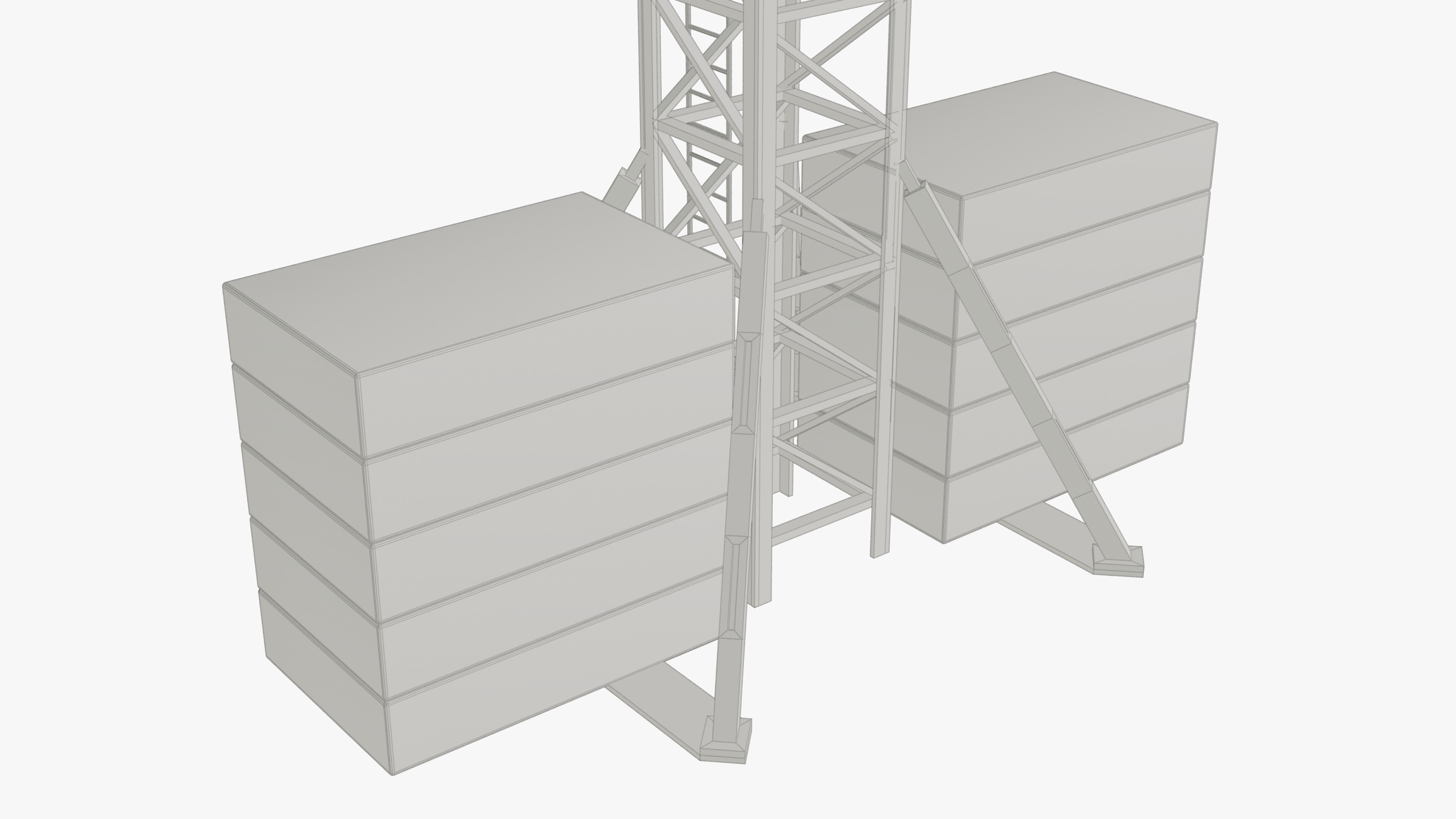 Tower Crane 3D model_15