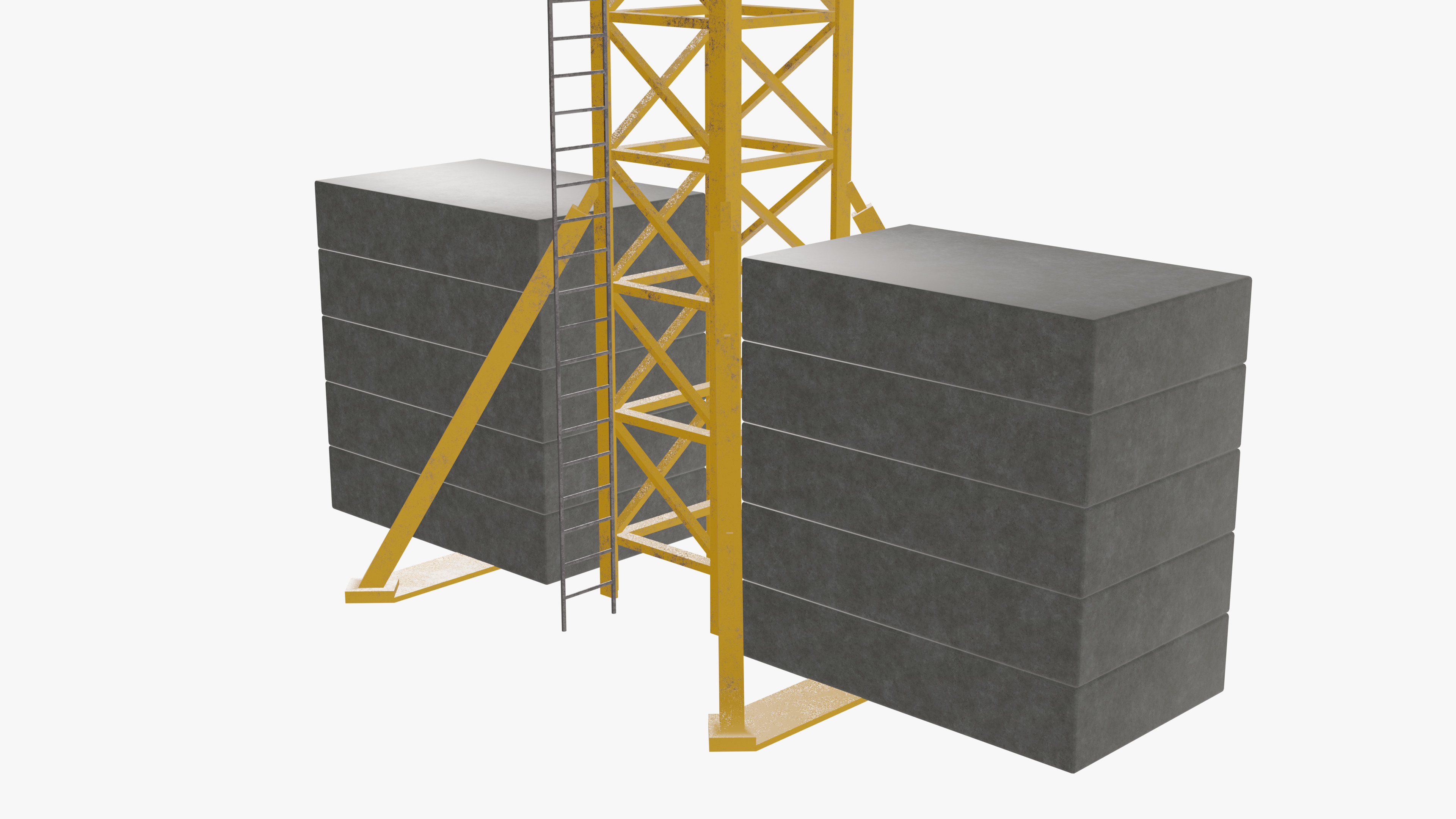 Tower Crane 3D model_11