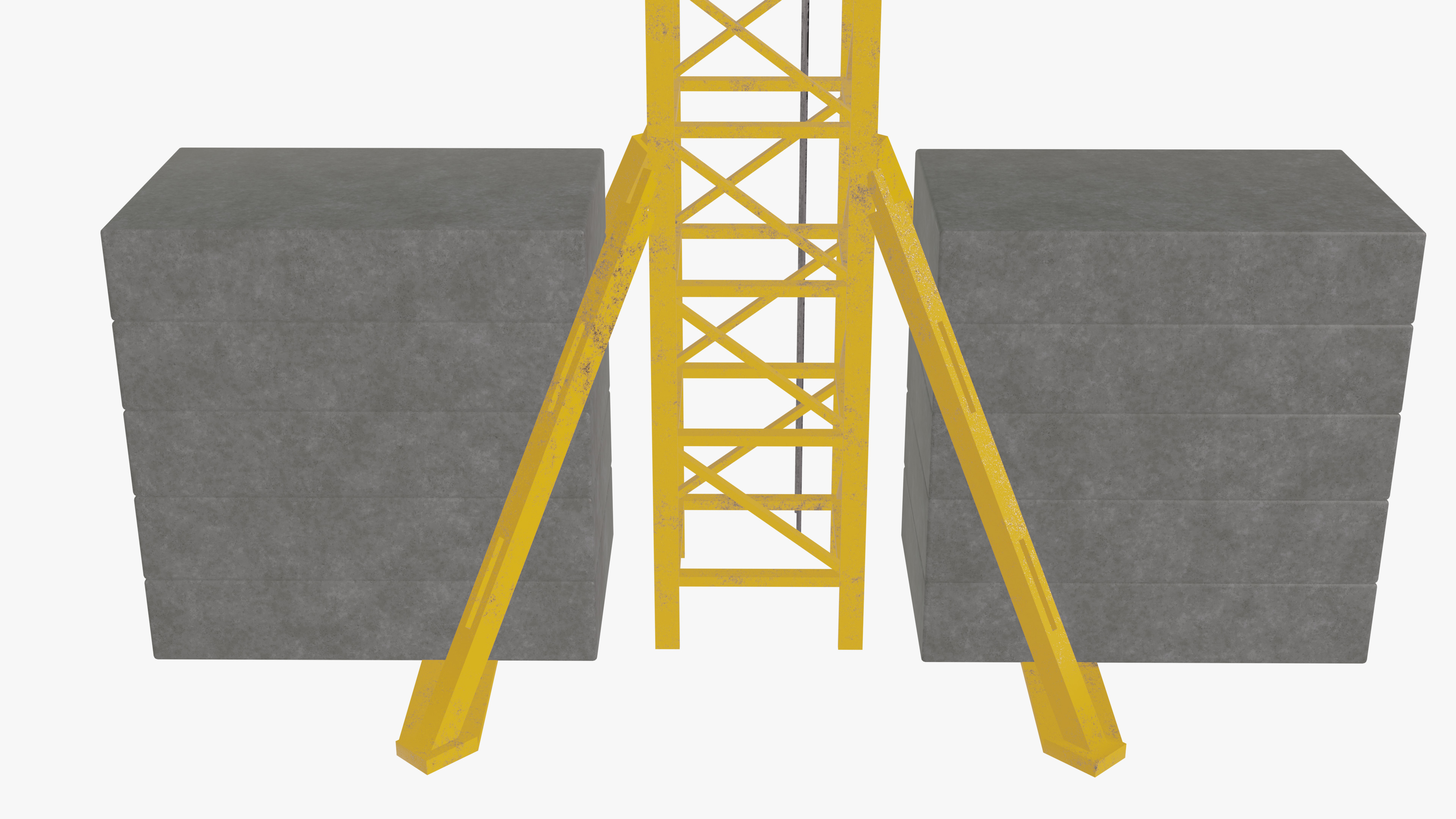 Tower Crane 3D model_12