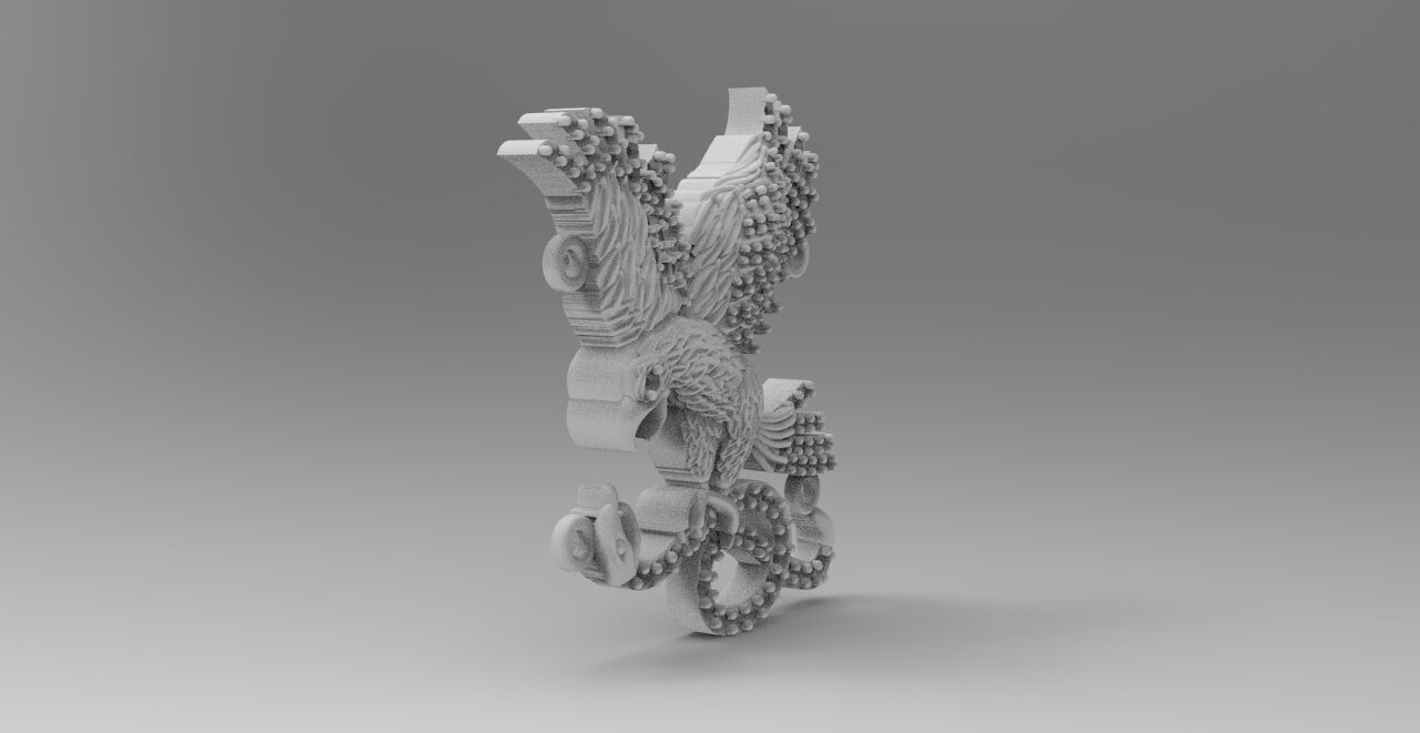 Aguila  3D print model_2