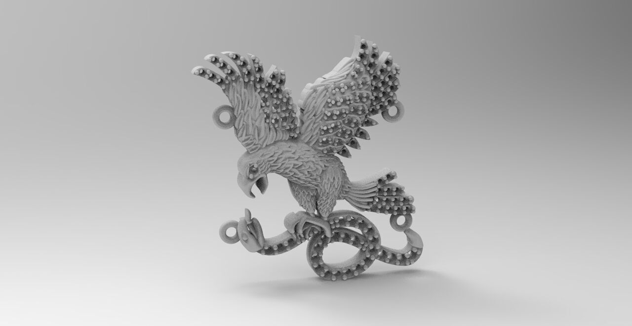 Aguila  3D print model_1