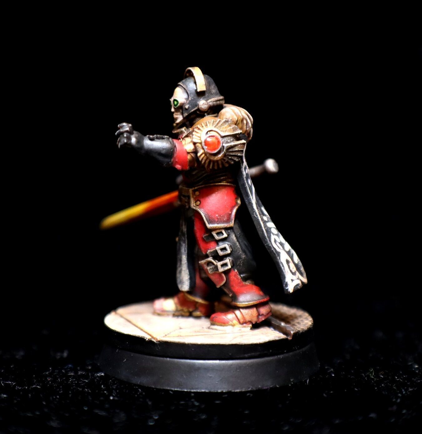 Obsidian Guard - Janissary Lieutenant 3D print model_2