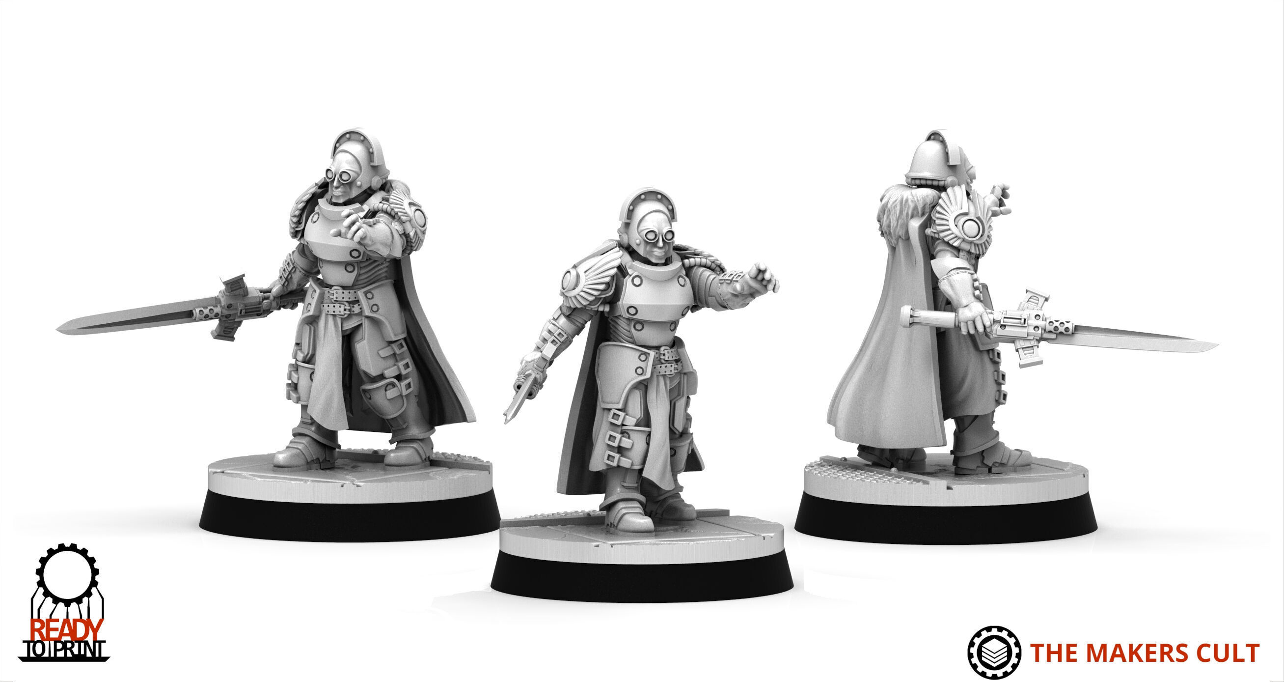 Obsidian Guard - Janissary Lieutenant 3D print model_1