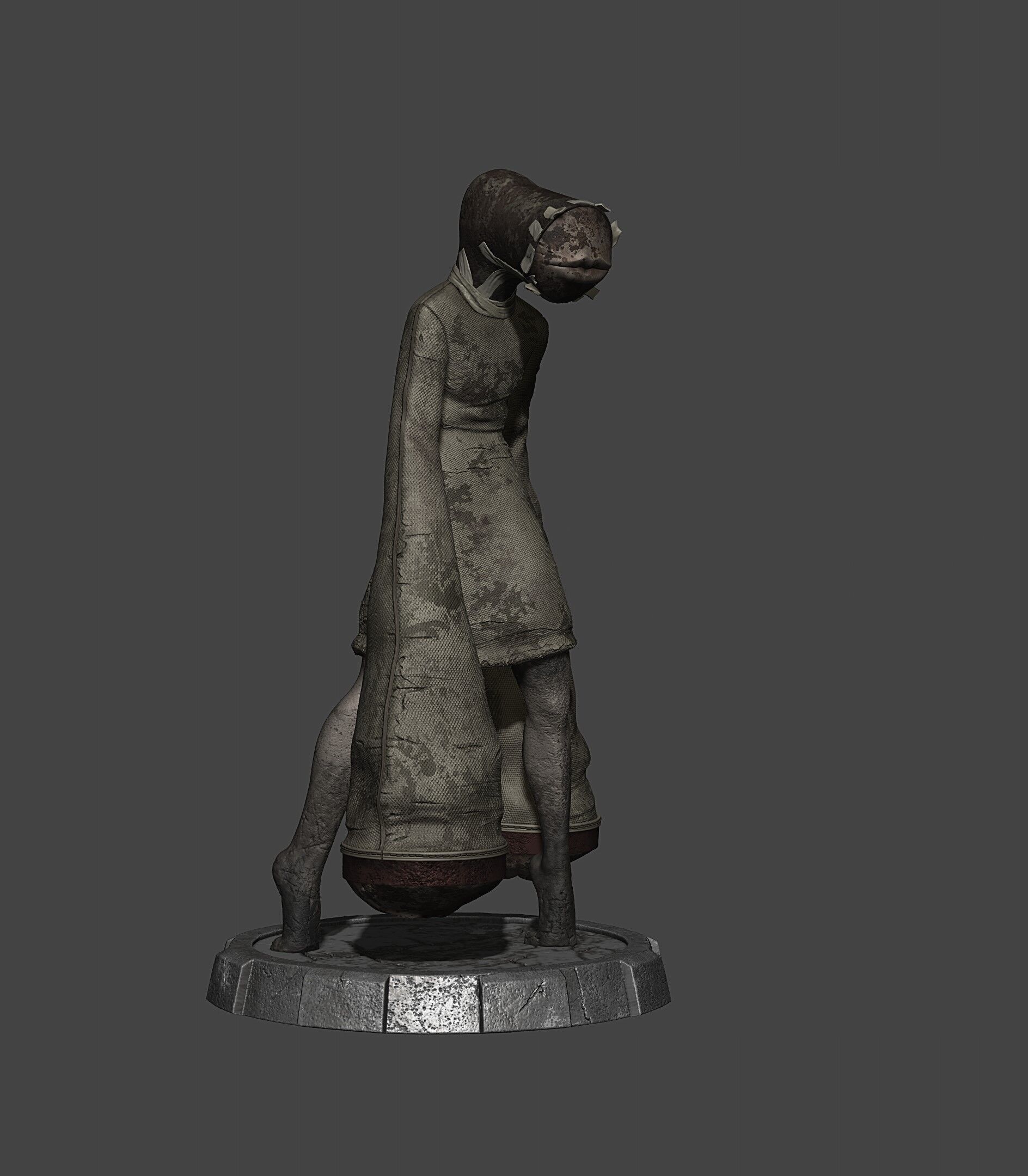 Silent hill closer 3D print model_4