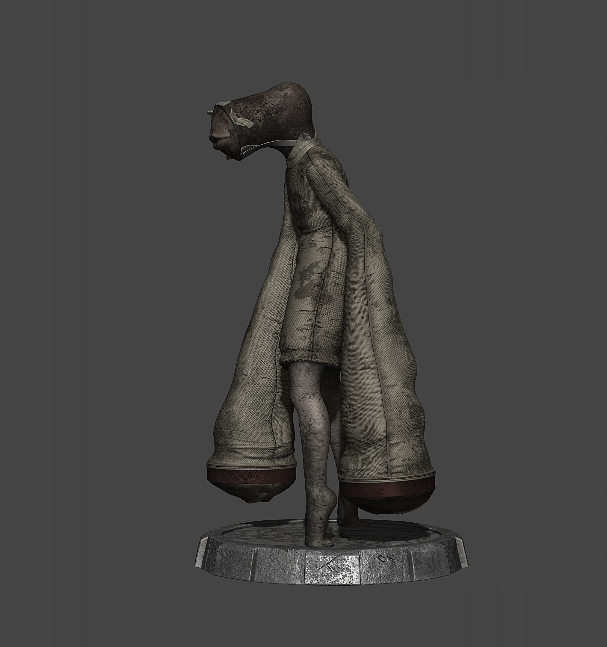 Silent hill closer 3D print model_1