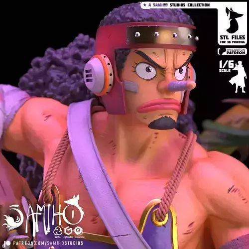 Samiho Studios - Usopp Onigashima - STLs ready for printing