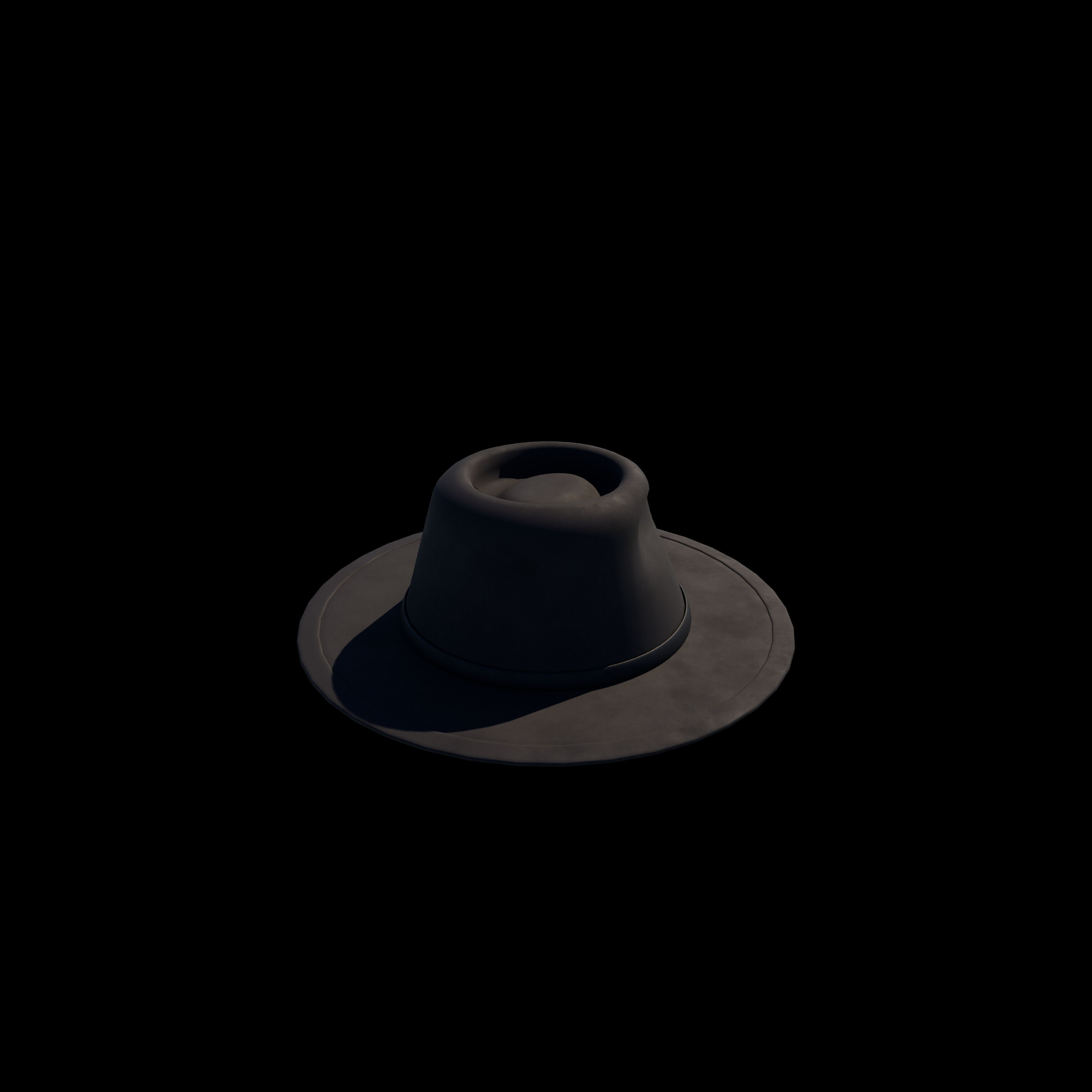 hat model 3D model_3
