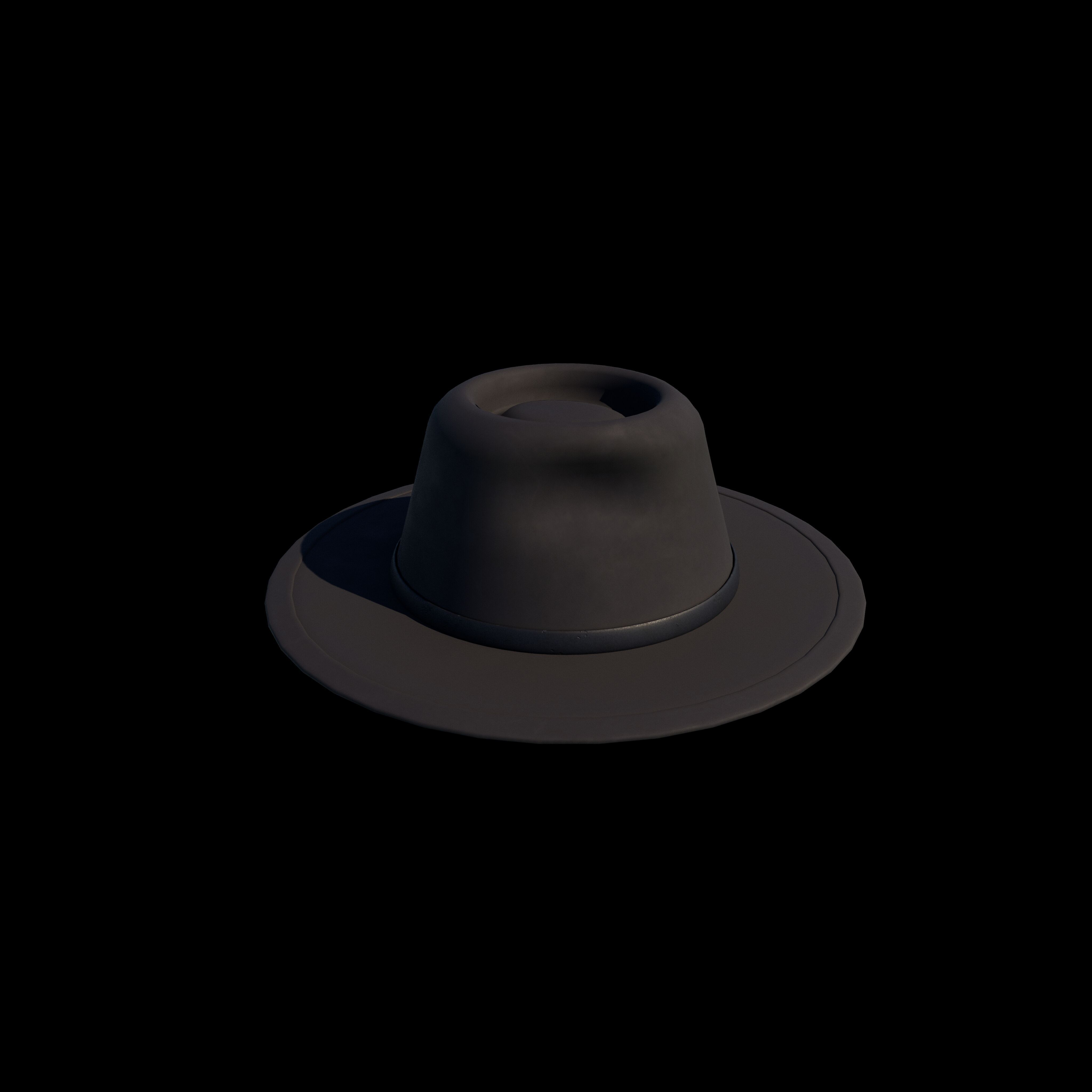 hat model 3D model_2