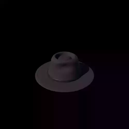 hat model 3D model