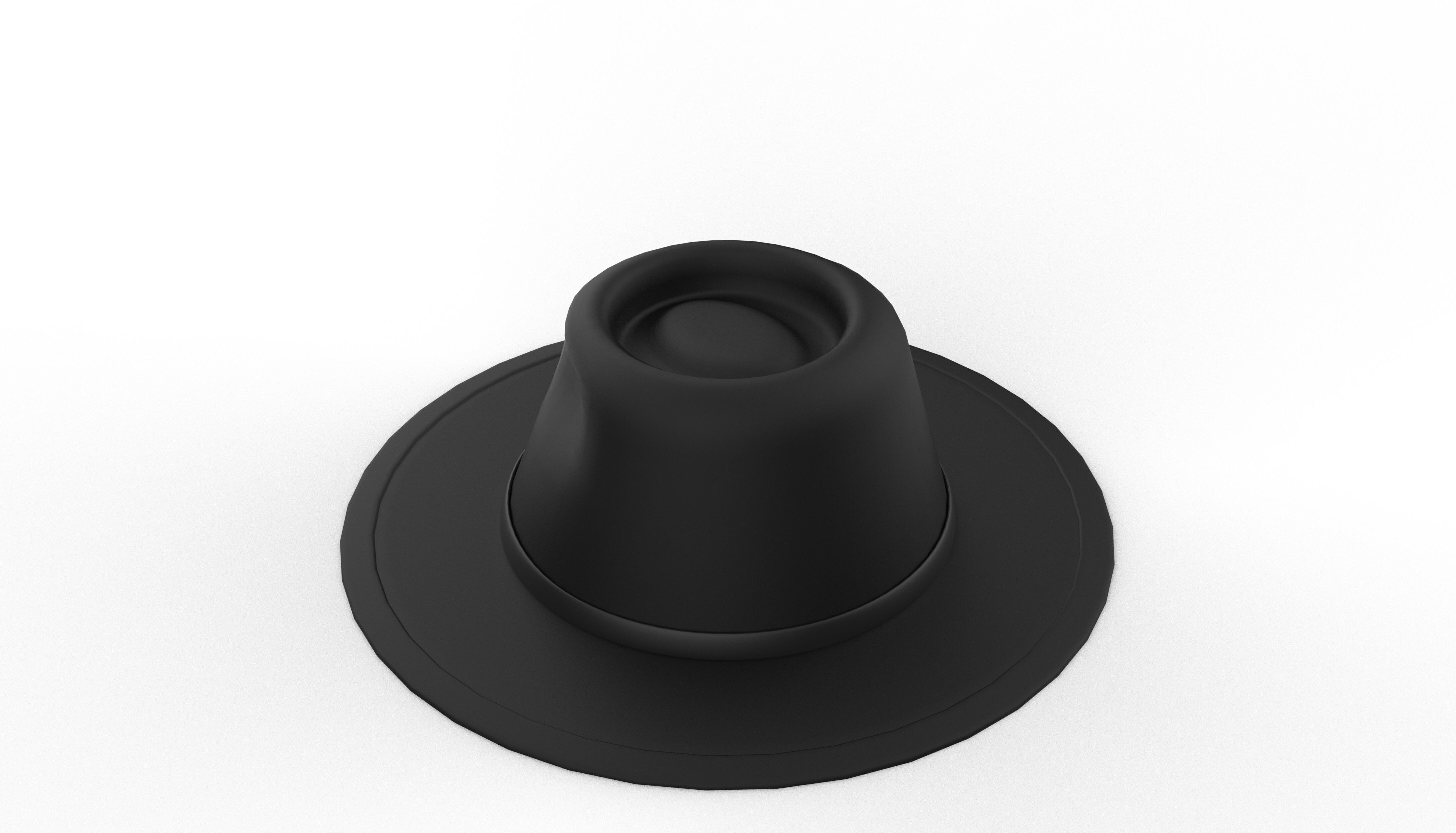hat model 3D model_10